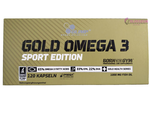 Olimp Gold Omega 3 Sport Edition 120 Kapseln