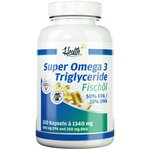Zec+ Health+ Super Omega 3 Triglyceride Fischöl, 120 Kapseln