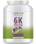 Nutri+ Veganes Proteinpulver 6K ohne Laktose 1kg